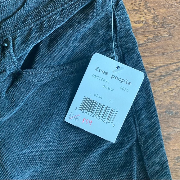 BNWT Free People High Rise Corduroy Skinny Pants for Winter - Picture 4 of 8